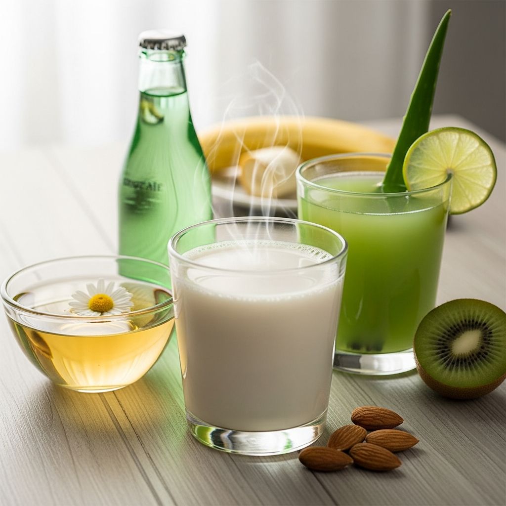Discover soothing drinks like ginger tea, low-fat milk, and water that can ease heartburn symptoms effectively while avoiding triggers.