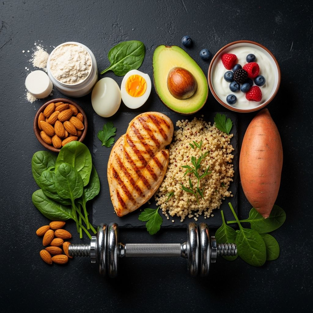 Discover the best foods, nutrients, and meal strategies to fuel muscle growth and strength gains effectively.