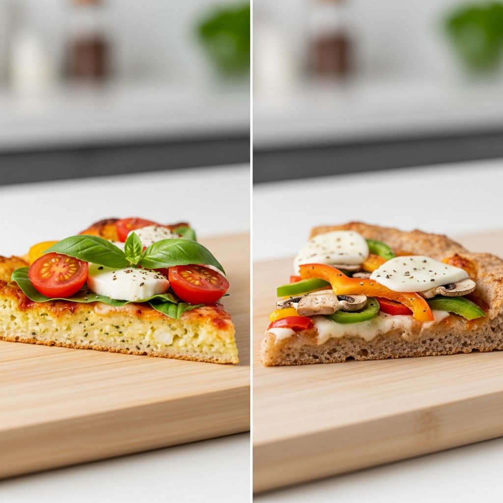 Discover which pizza crust reigns supreme: cauliflower or whole-wheat? We break down nutrition, benefits, and expert insights for smarter choices.