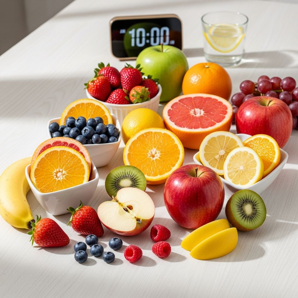 Discover the optimal times to eat fruit for maximum weight loss benefits, backed by science and expert advice.