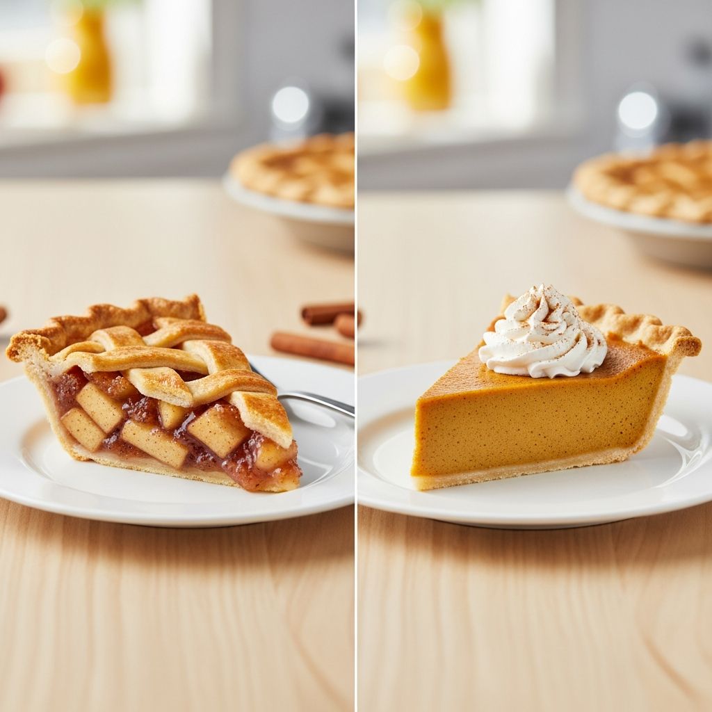 Discover which holiday pie—apple or pumpkin—offers better nutrition, fewer calories, and more fiber for smarter dessert choices.