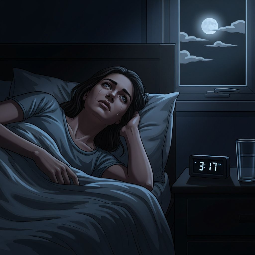 Discover why anxiety intensifies at night, the science behind it, and practical strategies to manage nighttime worry effectively.
