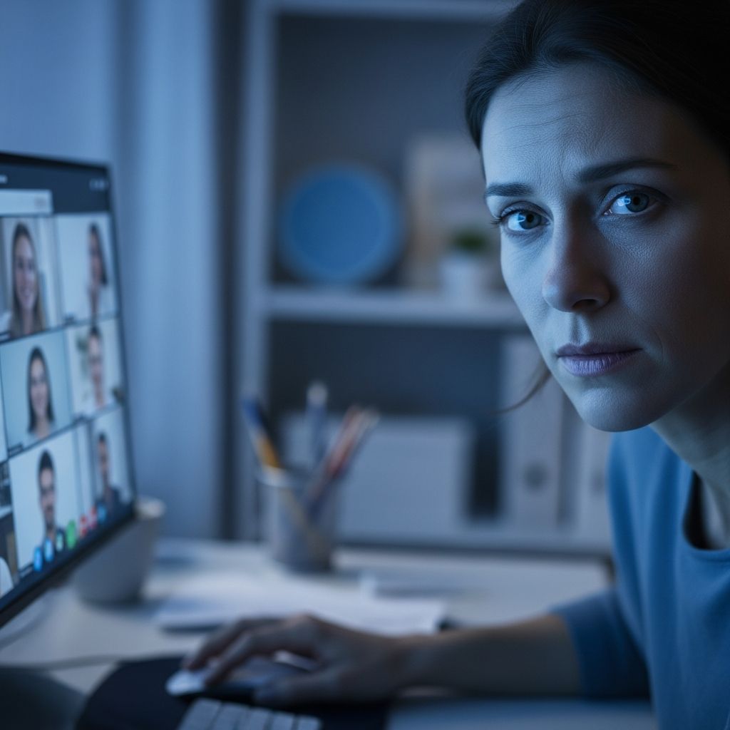 Understanding Zoom fatigue: Discover why video calls drain your energy and anxiety.