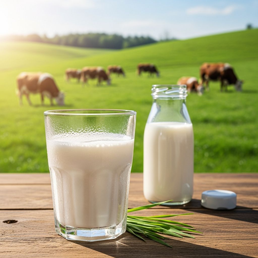 Discover the nutritional and health benefits of choosing organic milk over conventional dairy.