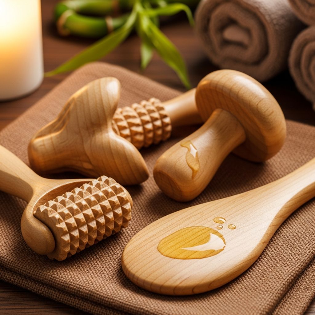Discover the ancient art of wood therapy, a natural body contouring method using wooden tools to reduce cellulite, boost circulation, and enhance wellness.
