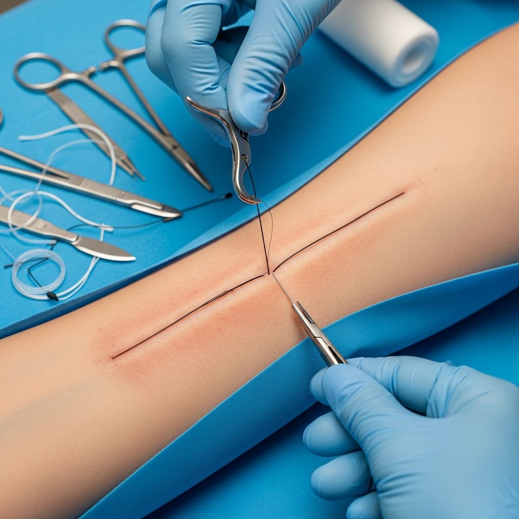 Master wound closure methods: primary, secondary, and tertiary intention healing techniques.