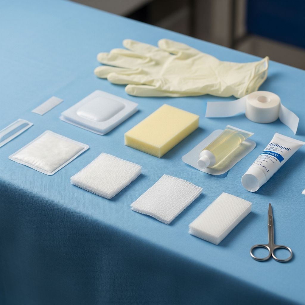 Comprehensive guide to selecting appropriate wound dressings for optimal healing outcomes.