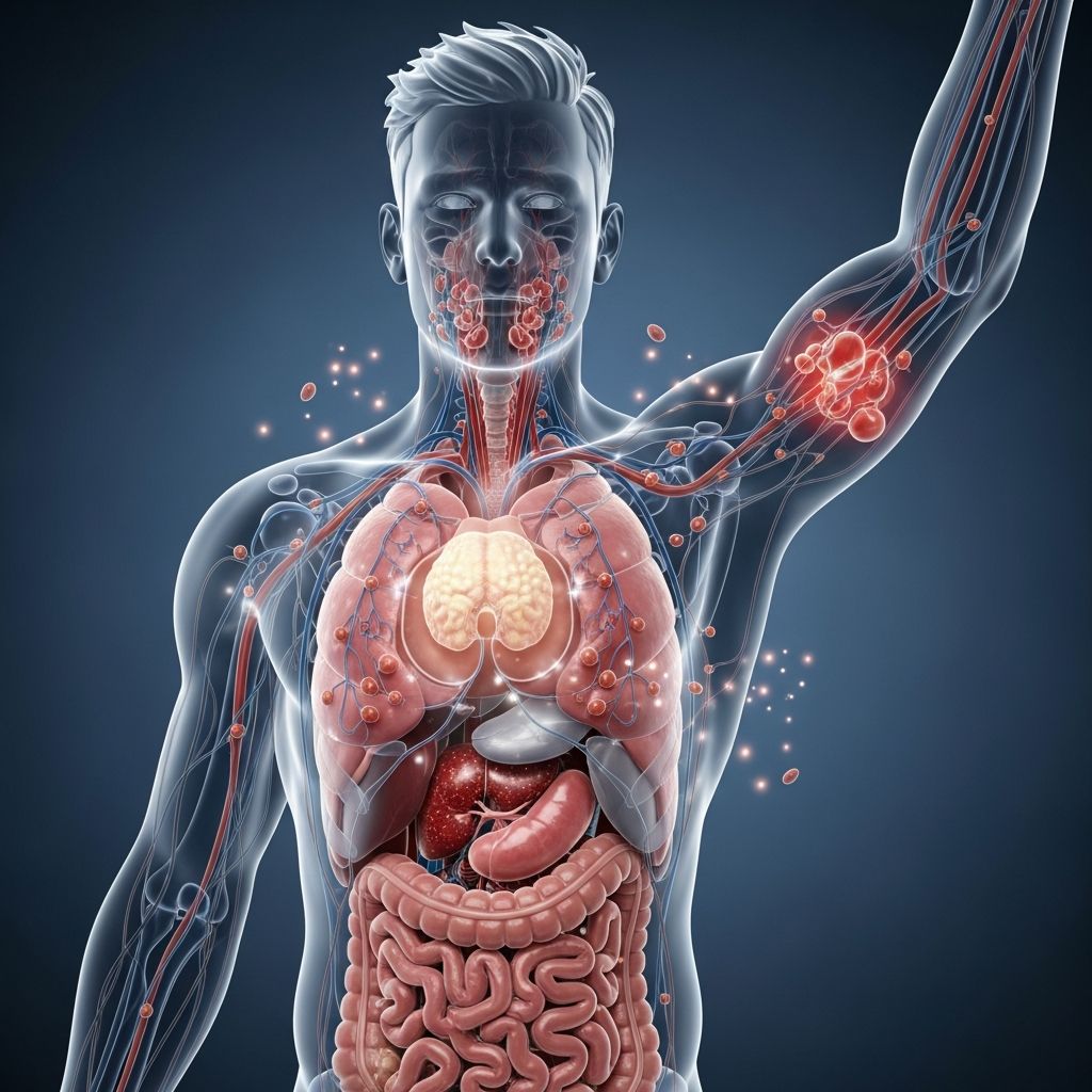 Rare genetic immunodeficiency causing recurrent infections, elevated IgM, and severe complications in males.