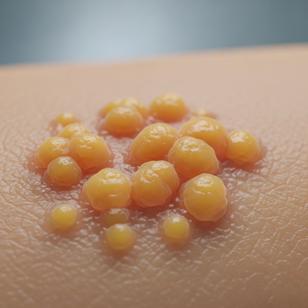 Understanding xanthomas: Skin lesions from lipid deposits signaling underlying dyslipidaemias and systemic risks.