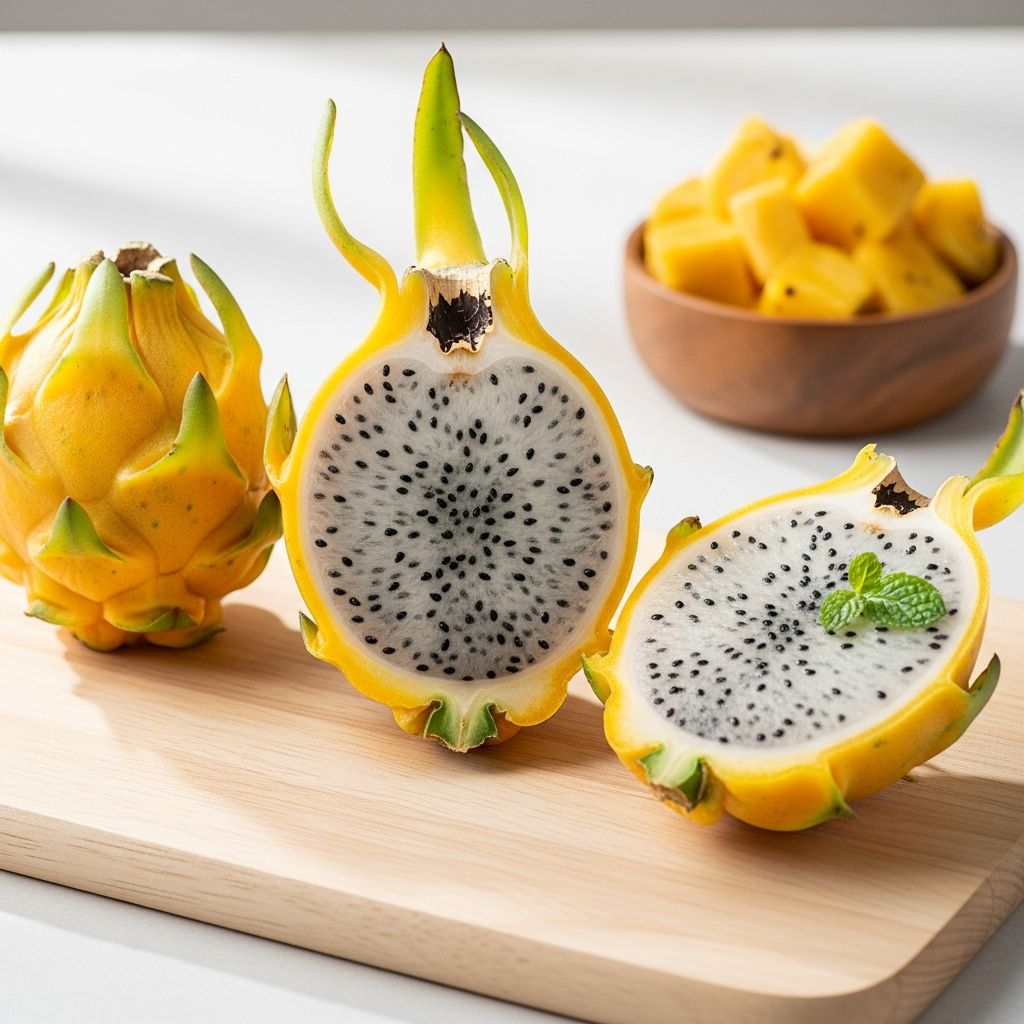 Discover how yellow dragon fruit's fiber and prebiotics naturally support digestive health and bowel regularity.
