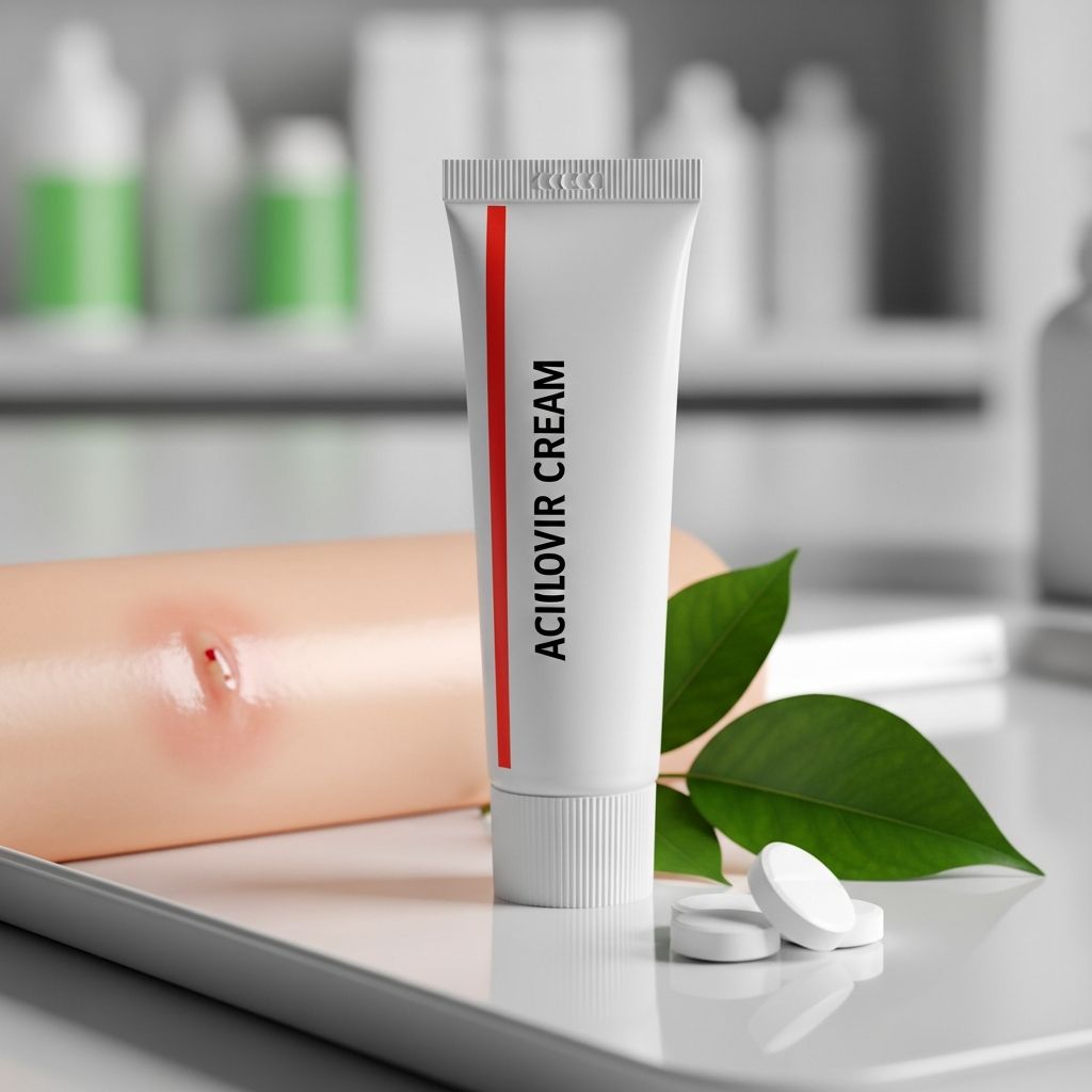 Comprehensive guide to using aciclovir cream for cold sore relief