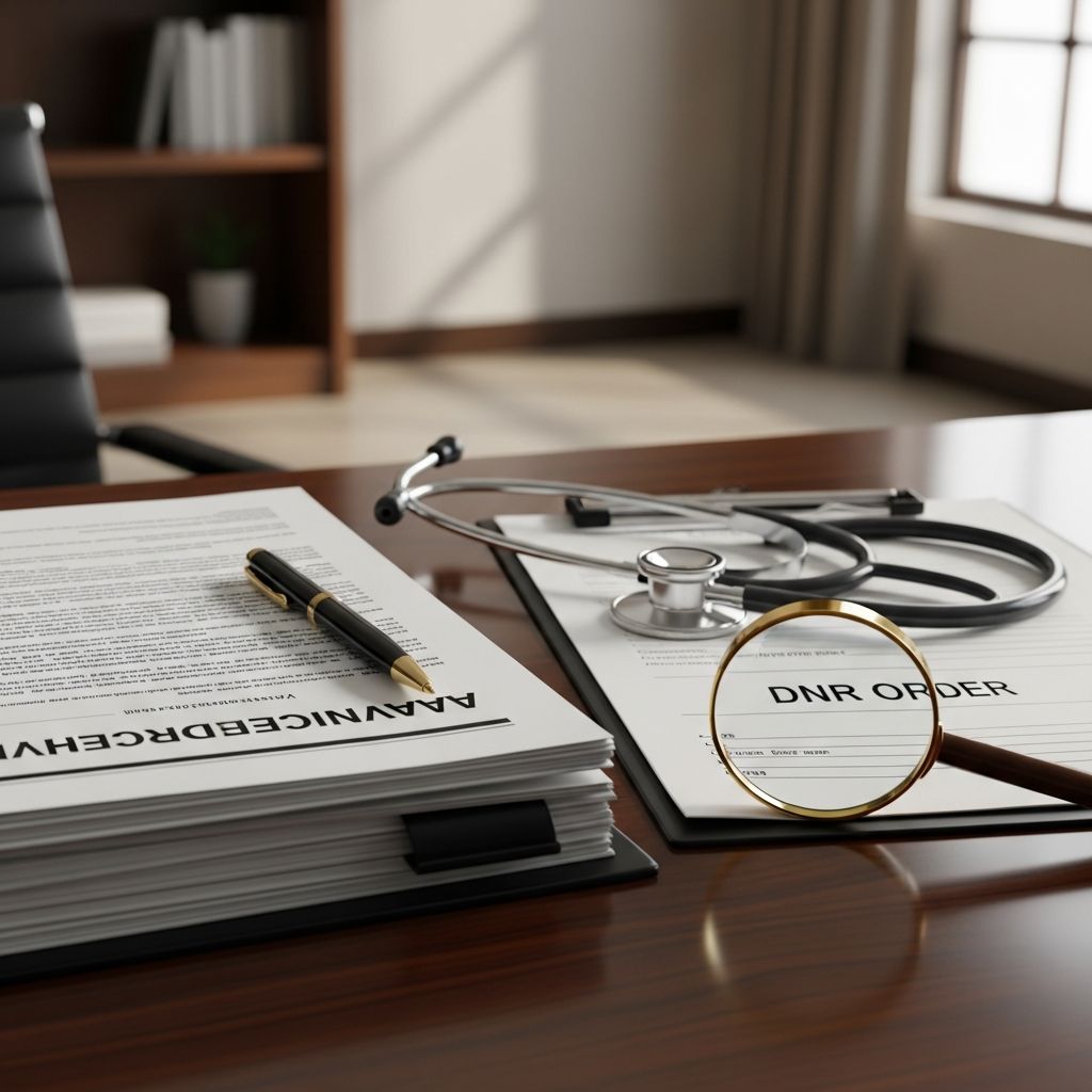 Empower your future health choices with advance directives and DNR orders to ensure your medical wishes are honored when you can't speak.