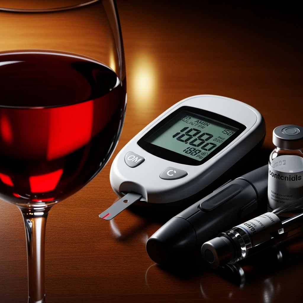 Understand how alcohol impacts blood sugar control, heightens hypoglycemia dangers, and worsens complications for people with diabetes.