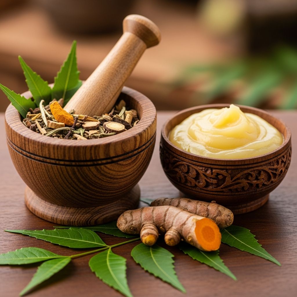 Discover natural Ayurvedic strategies to balance doshas, detoxify the body, and soothe eczema symptoms for lasting skin health.