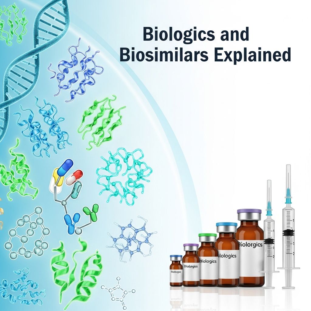 Discover how biologic drugs and their biosimilar counterparts are transforming treatment for complex diseases with precision medicine.