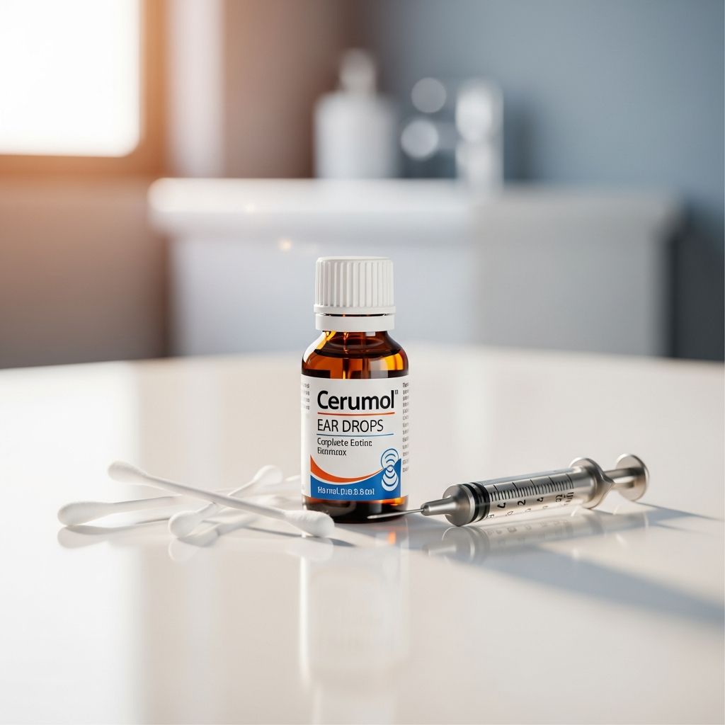 Understanding how Cerumol ear drops safely soften and remove accumulated earwax buildup