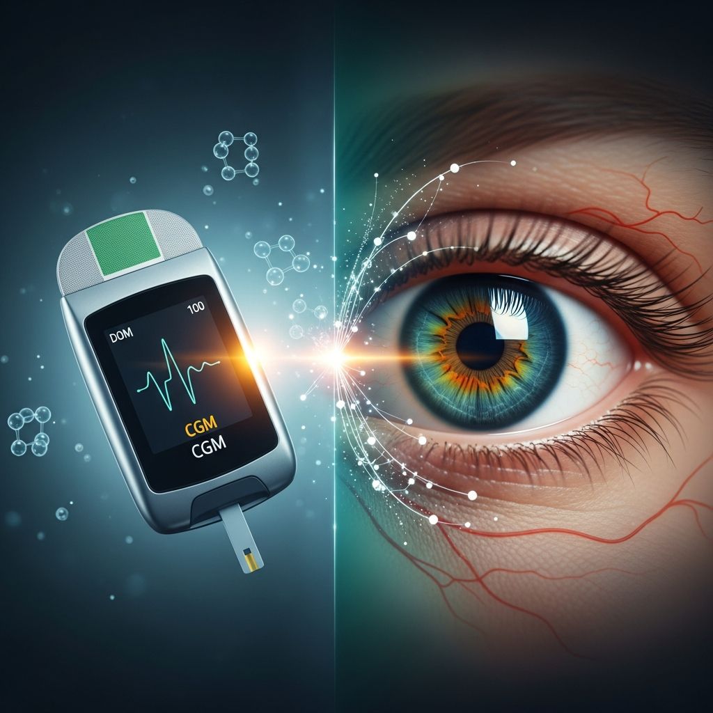 How continuous glucose monitors help prevent diabetic eye disease and preserve vision.