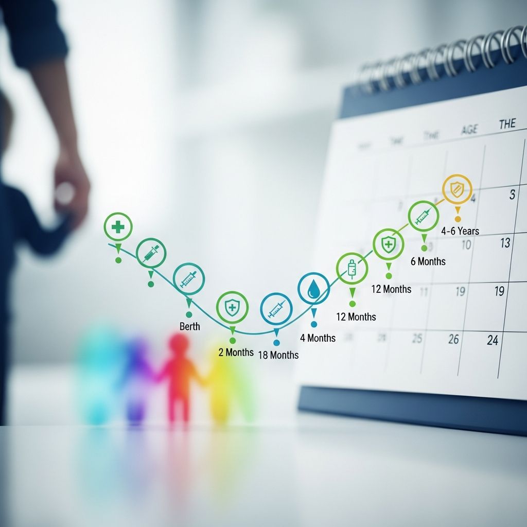 Navigate vaccine schedules from birth through adolescence with expert guidance.