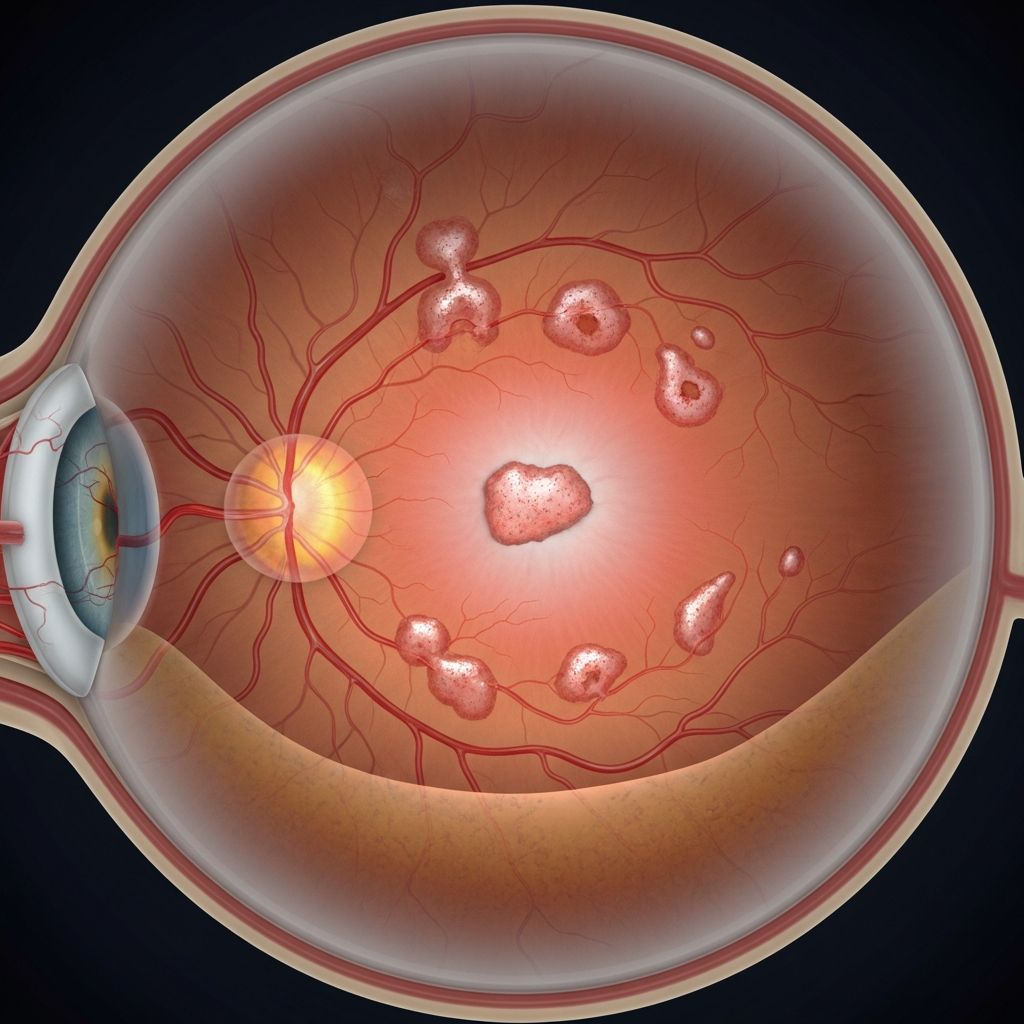 Explore management strategies for chorioretinal scars caused by retinopathy of prematurity, from monitoring to advanced interventions.