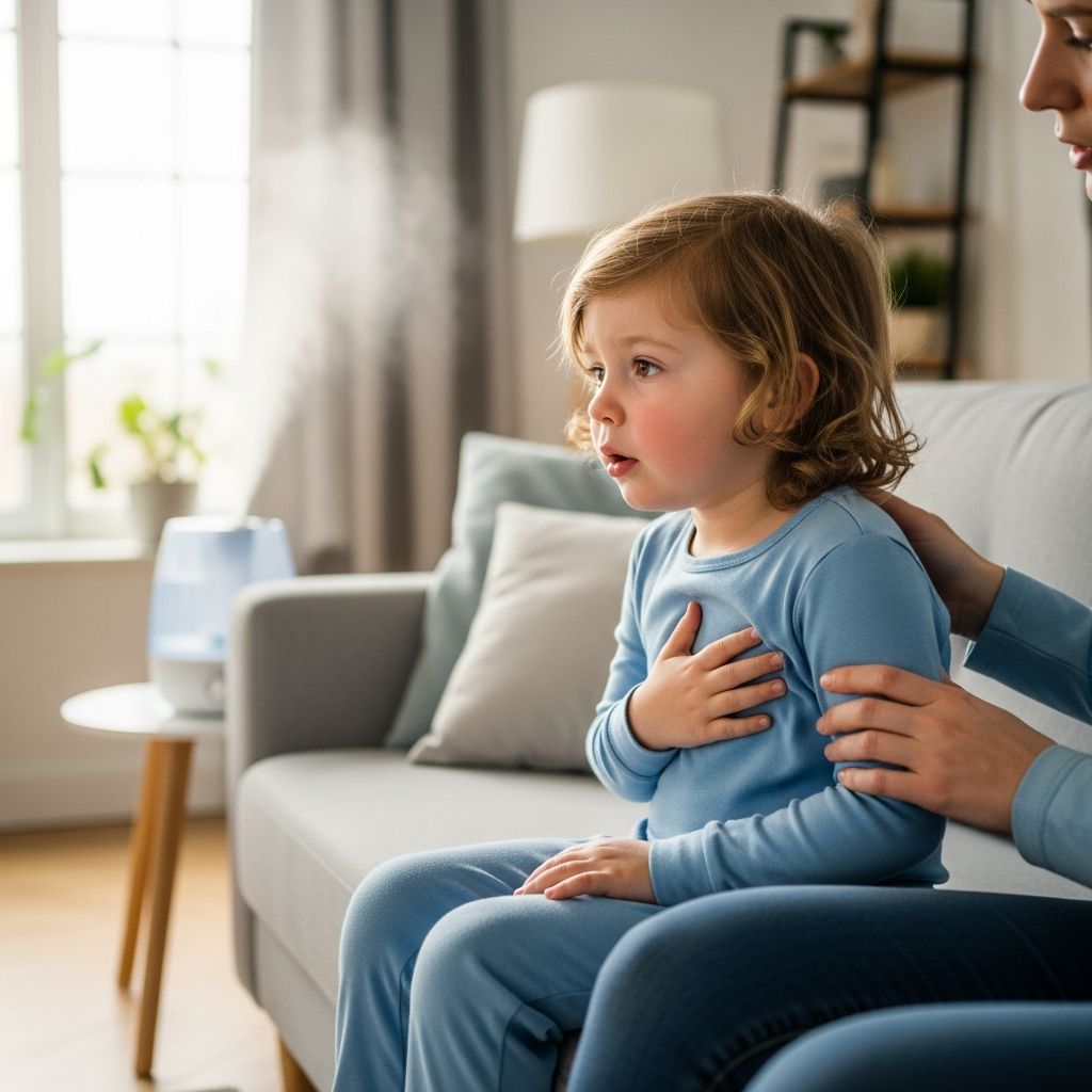 Understand croup: its barking cough, breathing challenges, and proven treatments for young kids.