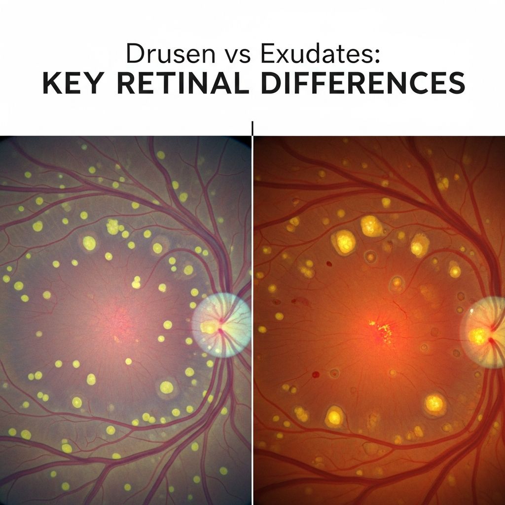 Discover the vital distinctions between drusen and exudates, their links to major eye diseases, and strategies for early detection and management.