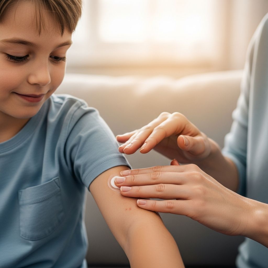 Discover proven strategies to help children overcome eczema-related anxiety and embrace effective treatment routines with confidence.