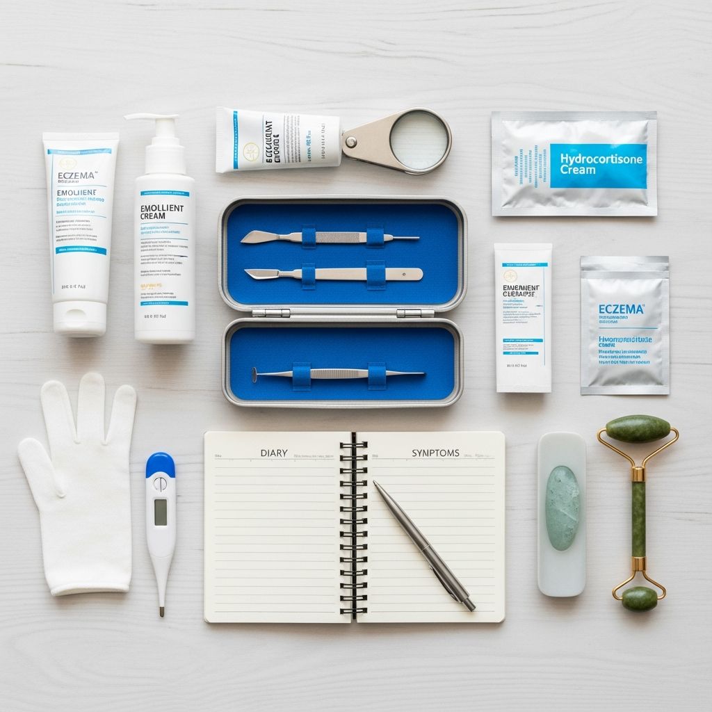 Discover safe self-care tools and trends for eczema management, vetted by dermatological expertise to prevent flares and soothe skin.