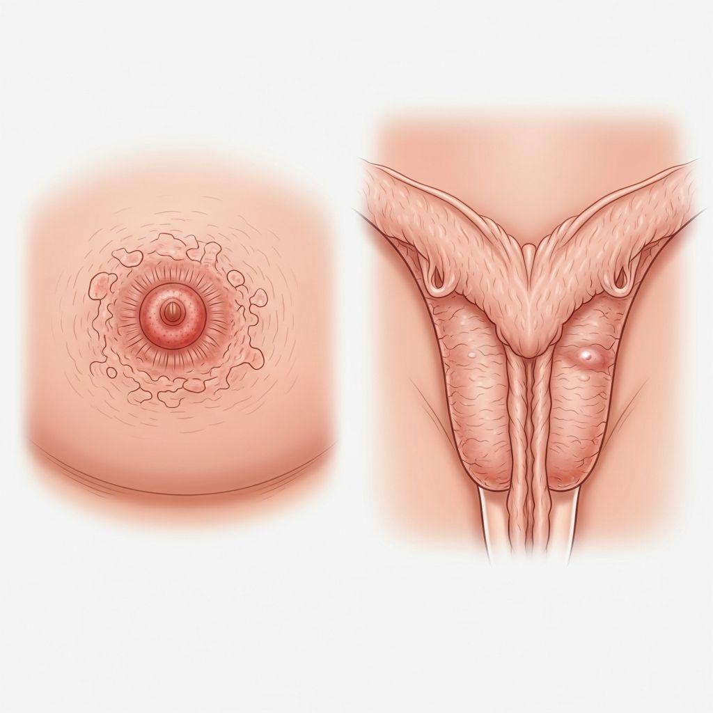 Discover effective strategies for managing eczema on nipples and genital areas, from symptoms to treatments and when to seek help.