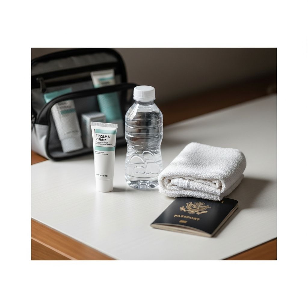 Master eczema management on the go with expert packing tips, climate strategies, and flare prevention for stress-free adventures.