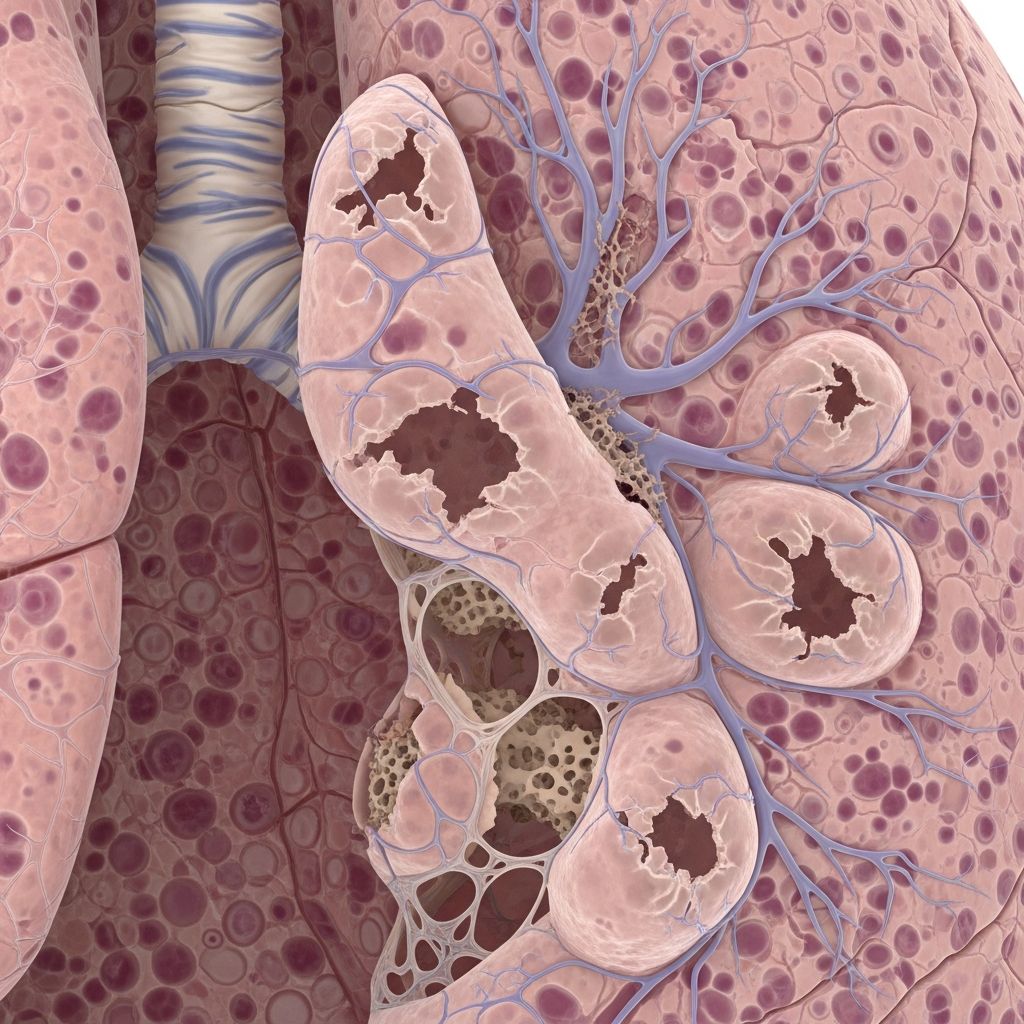 Understand emphysema: a progressive lung condition causing breathlessness, its causes like smoking, symptoms, diagnosis, and management strategies for better living.