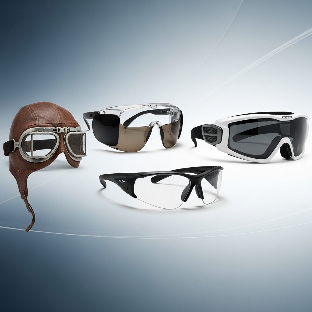 Evolution Of Sports Eye Safety Gear: 4 Key Innovations Discover how protective eyewear transformed from basic shields to advanced gear, revolutionizing athlete safety across sports over decades.