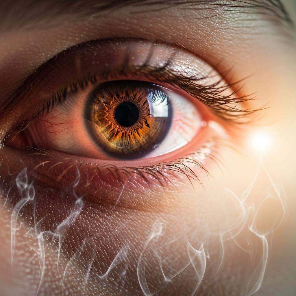 Learn how to identify and treat thermal eye injuries safely