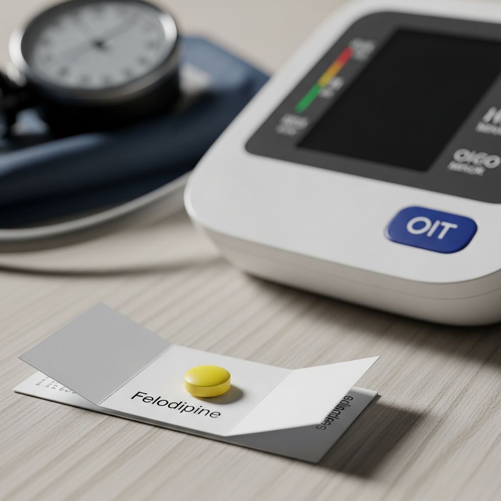 Discover how felodipine, a powerful calcium channel blocker, effectively controls hypertension and supports heart health with once-daily dosing.