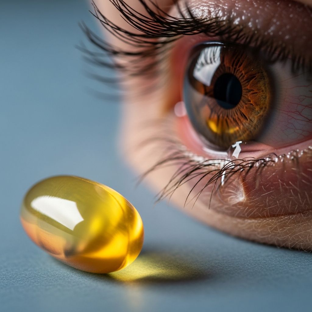 Discover how omega-3s in fish oil may alleviate dry eye symptoms through anti-inflammatory effects and improved tear quality.