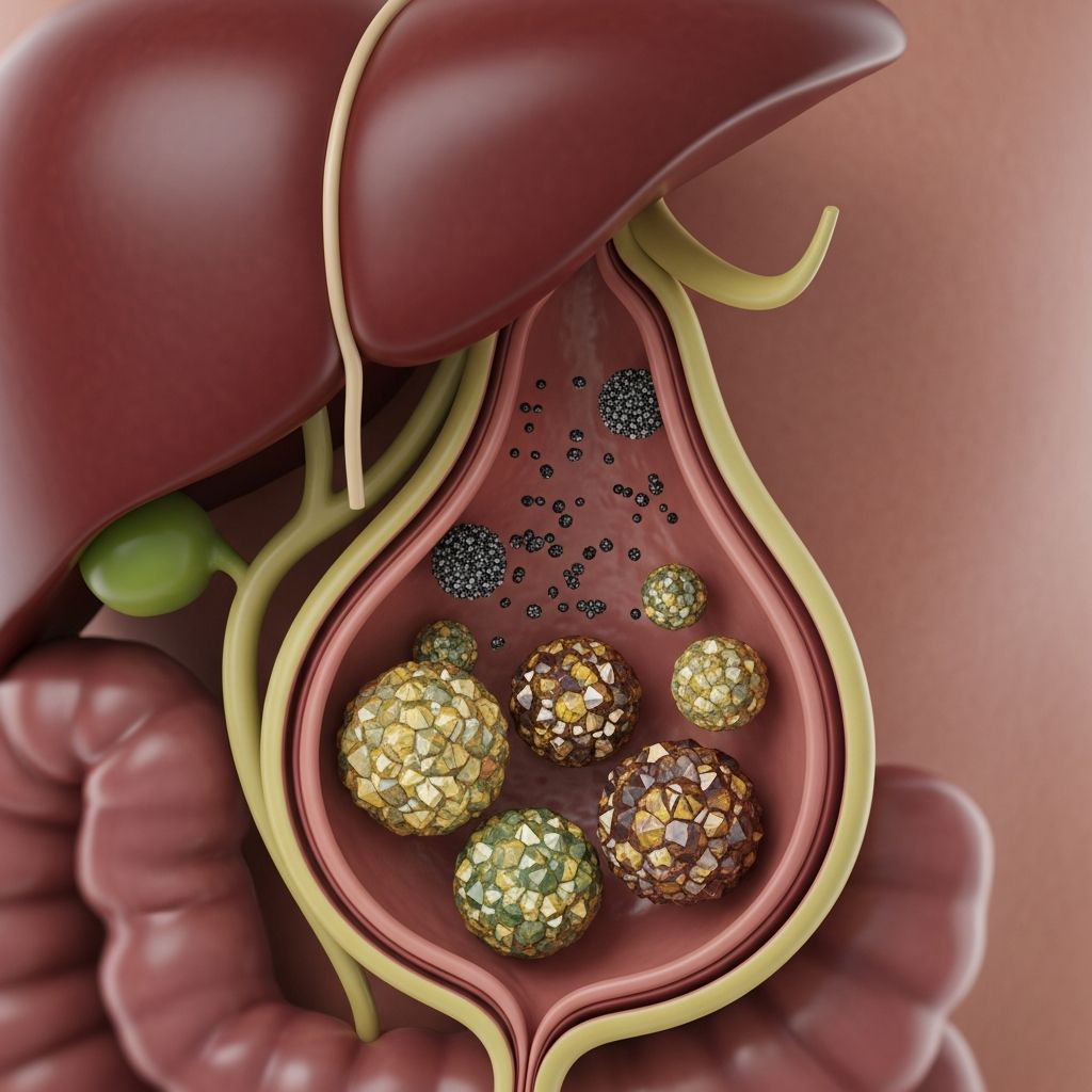 Understand gallstones: causes, symptoms, diagnosis, treatments, and prevention strategies for better digestive health.