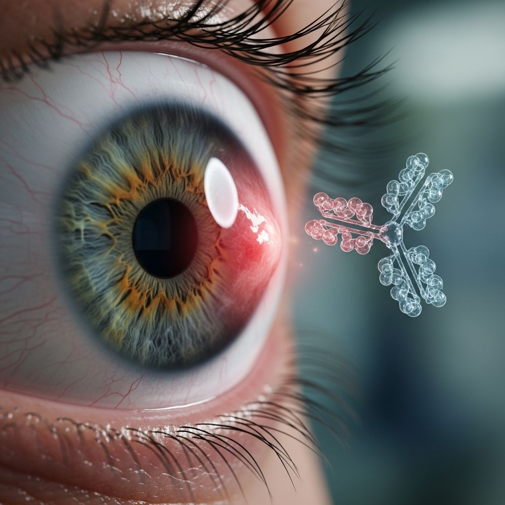 Exploring the promise of IL-1β inhibition in managing severe eye inflammation without necrosis.