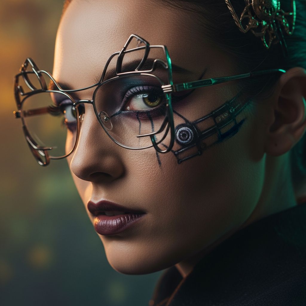 Transform your glasses or contacts into the star of your Halloween outfit with these creative, easy-to-assemble costume ideas for spooky season fun.