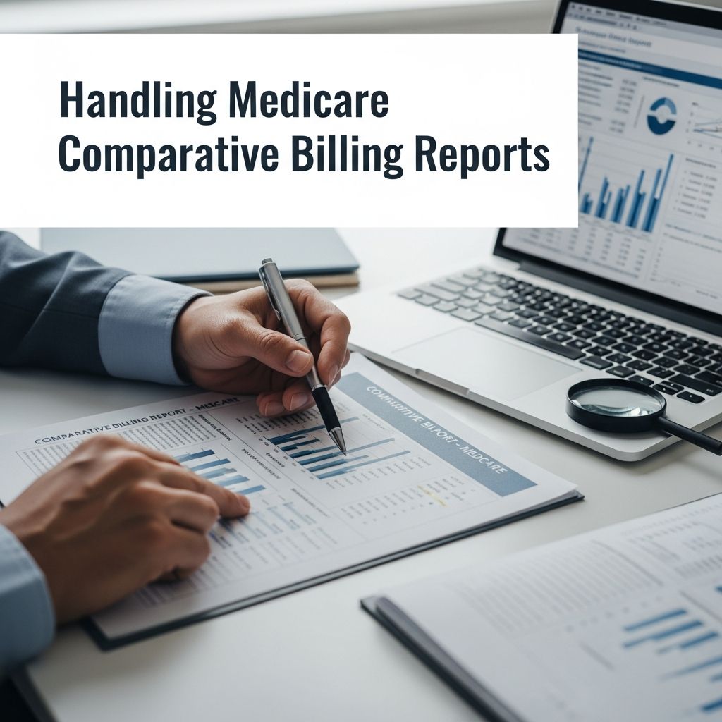Navigate CMS Comparative Billing Reports with confidence: understand, review, and respond effectively to safeguard your practice.