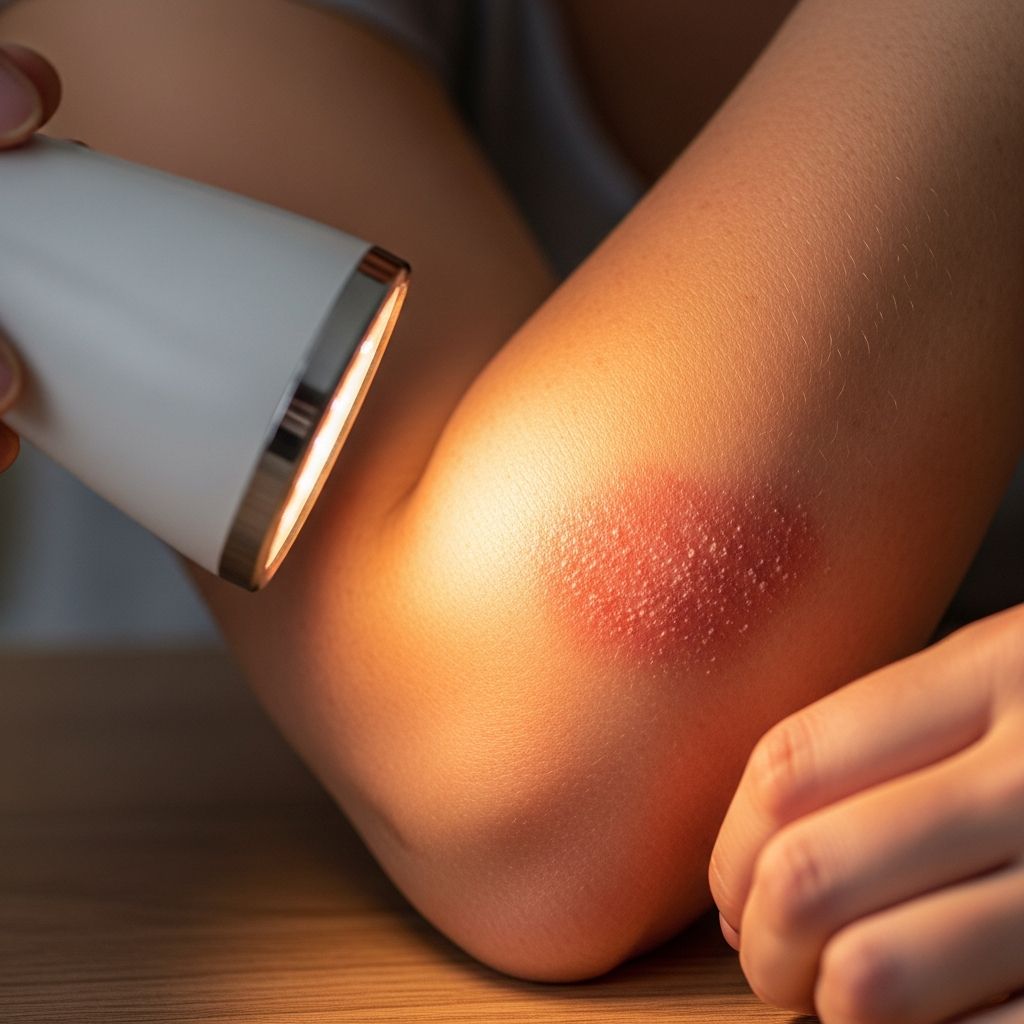 Research demonstrates home phototherapy achieves comparable results to clinical treatments