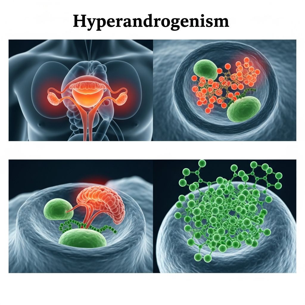 Understanding hyperandrogenism: symptoms, causes, diagnosis, and effective management strategies for androgen excess.