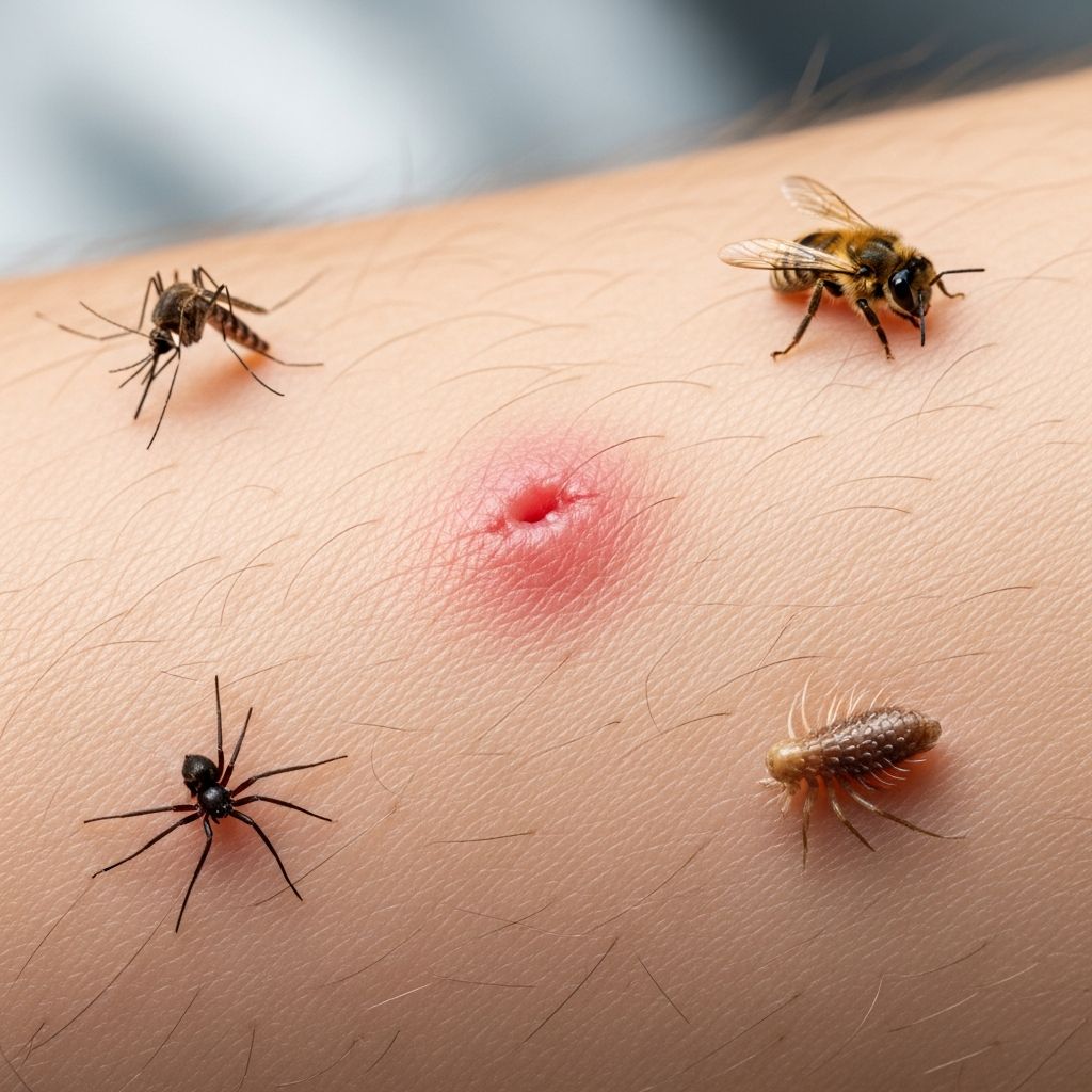 Comprehensive guide to recognizing, treating, and preventing insect bites and stings for safe outdoor enjoyment.