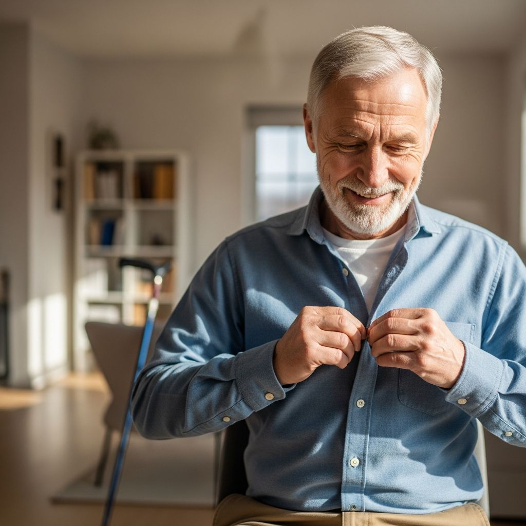 Practical strategies to enhance independence, safety, and well-being for those living with Parkinson's disease every day.