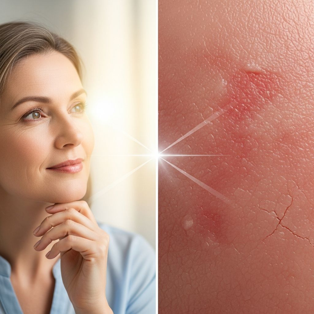 Discover how hormonal shifts in menopause trigger eczema flares and master proven strategies for relief and skin health.