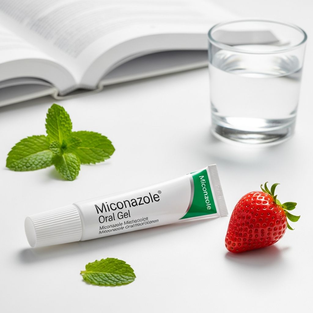 Comprehensive guide to using miconazole gel for oral fungal infections