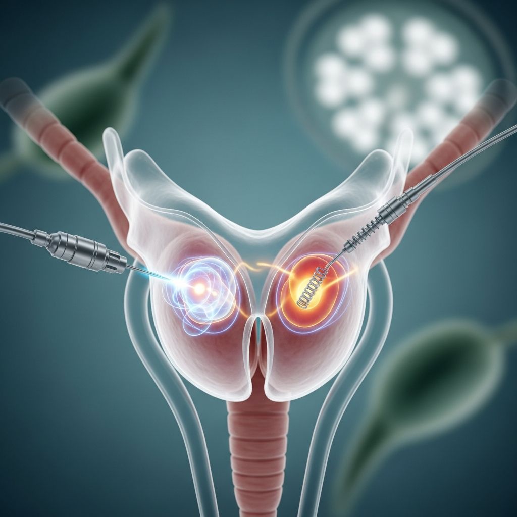 Discover advanced, less invasive surgical options for managing enlarged prostate symptoms effectively with minimal recovery time.