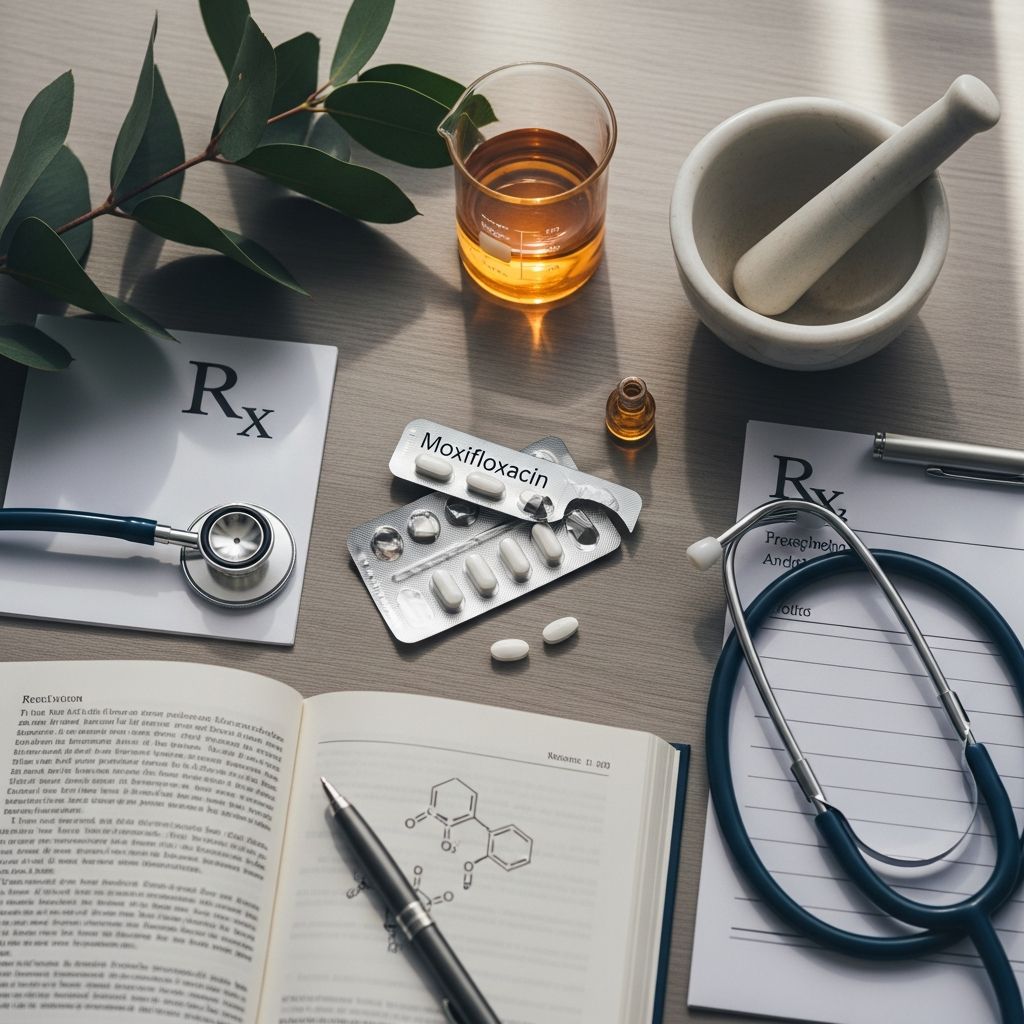 Detailed insights into moxifloxacin: antibiotic uses, effects, dosing, and safety for bacterial infections.