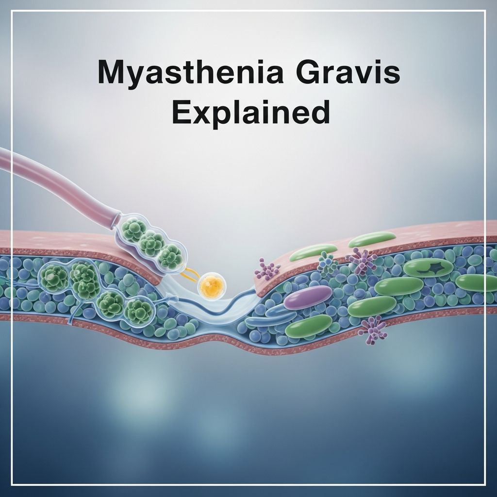 Discover the causes, symptoms, diagnosis, and latest treatments for myasthenia gravis, the autoimmune disorder affecting muscle strength and vision.