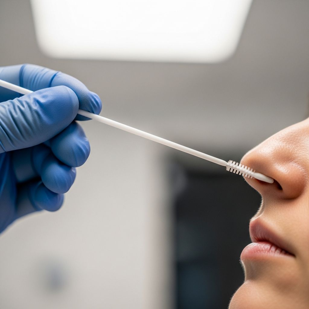 Comprehensive guide to nasal and nasopharyngeal swab tests for detecting respiratory infections accurately and safely.