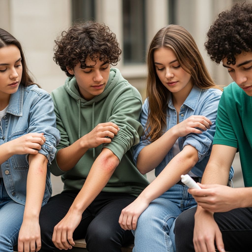 Discover practical strategies for teens managing eczema amid academic stress, social pressures, and mental health hurdles in today's world.