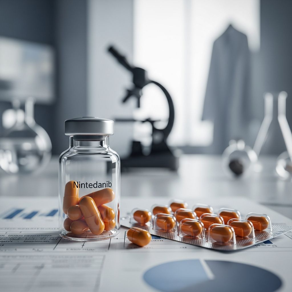 Discover how nintedanib slows lung fibrosis progression in IPF, SSc-ILD, and progressive ILDs for better breathing and life quality.